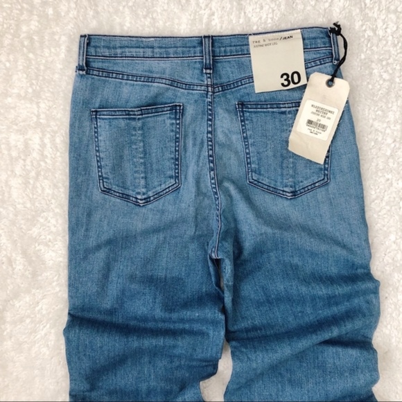 Rag & Bone Justine Wide Leg Whitby Jeans NWOT - Picture 4 of 4